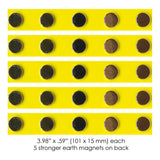 SewTites Magnum magnetic sewing pin, back view showing the five rare earth magnets - The Fabric Hut