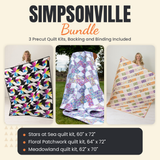 Simpsonville Bundle - Stars at Sea, Floral Patchwork and Meadowland quilts - photo 1 of 19 - The Fabric Hut