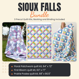 Sioux Falls Bundle - Floral Patchwork, First Bloom and Prairie Posies quilts - photo 1 of 19 - The Fabric Hut