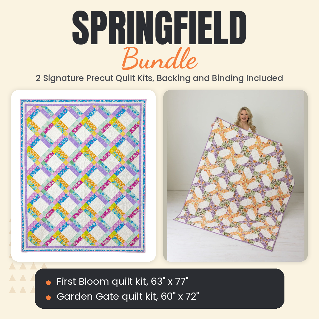 Springfield Bundle - First Bloom and Garden Gate quilts - photo 1 of 13 - The Fabric Hut