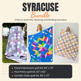 Syracuse Bundle - Floral Patchwork, Pool Party and Garden Gate quilts - photo 1 of 19 - The Fabric Hut
