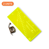 The Fabric Hut Seam Guide Ruler + Magnetic Seam Guide - 2 Units - 2 units - photo 1 of 3 - The Fabric Hut