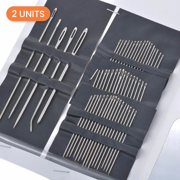 Big Eye Hand Sewing Needles, 55-Piece Set - 2 Units - 2 units - photo 1 of 3 - The Fabric Hut