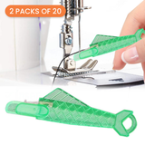 Automatic Needle Threaders, 40 Pack - 2 packs of 20 - photo 1 of 3 - The Fabric Hut