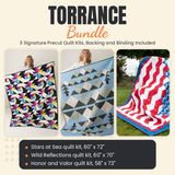 Torrance Bundle - Stars at Sea, Wild Reflections and Honor and Valor quilts - photo 1 of 19 - The Fabric Hut