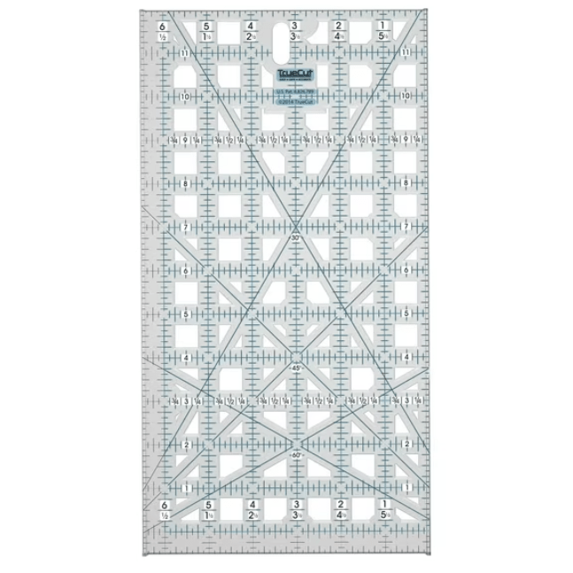 TrueCut® 6.5" x 12.5" Rectangle Quilting Ruler