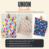 Union Bundle - Modern Patchwork, Meadowland and Heartland Home quilts - photo 1 of 18 - The Fabric Hut