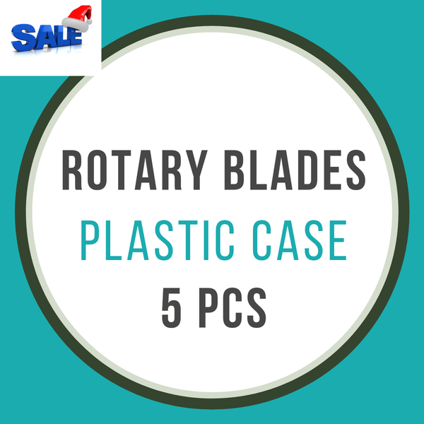 Empty Plastic Cases For 45mm Blades - 5 Pcs