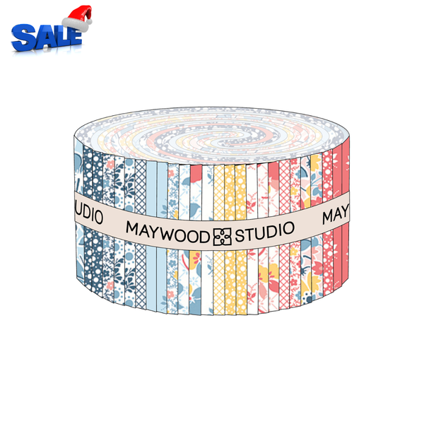 Franny's Flowers Strip Roll  2.5" x 44" Strips (40pc)