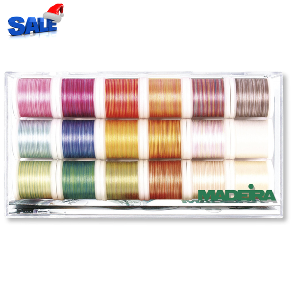 Madeira Cotona 50 Cotton Machine Quilting 18 x 220 Yards Variegated