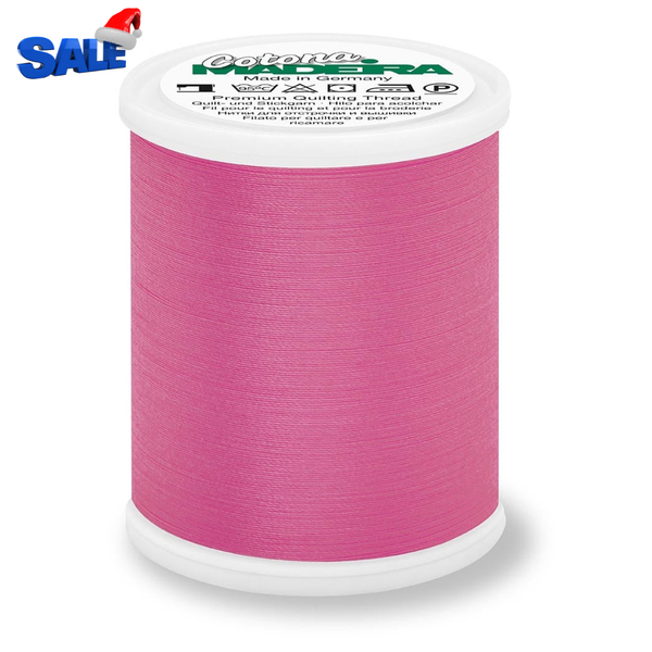 Madeira Cotona 50 WT Quilting & Sewing Thread- 1100yd - 611 Bubble Gum Pink