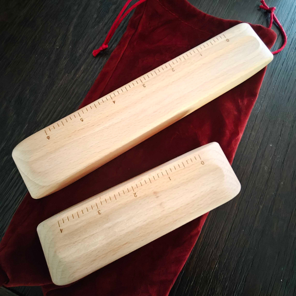 Quilter's Clapper - Seam Pressing - 2 Pack 6" 9"