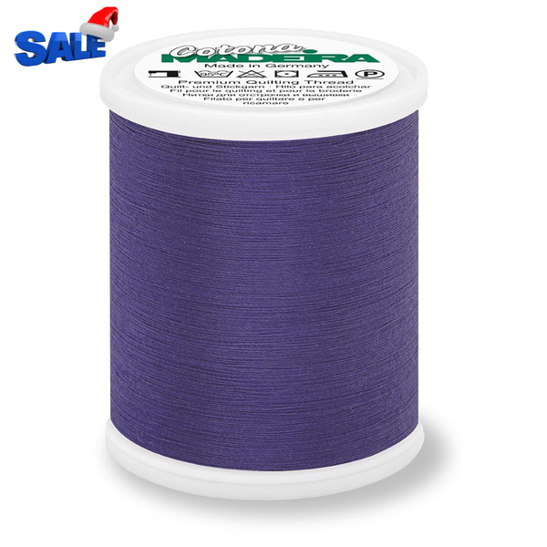 Madeira Cotona 50 WT Quilting & Sewing Thread- 1100yd - 645 Dark Purple