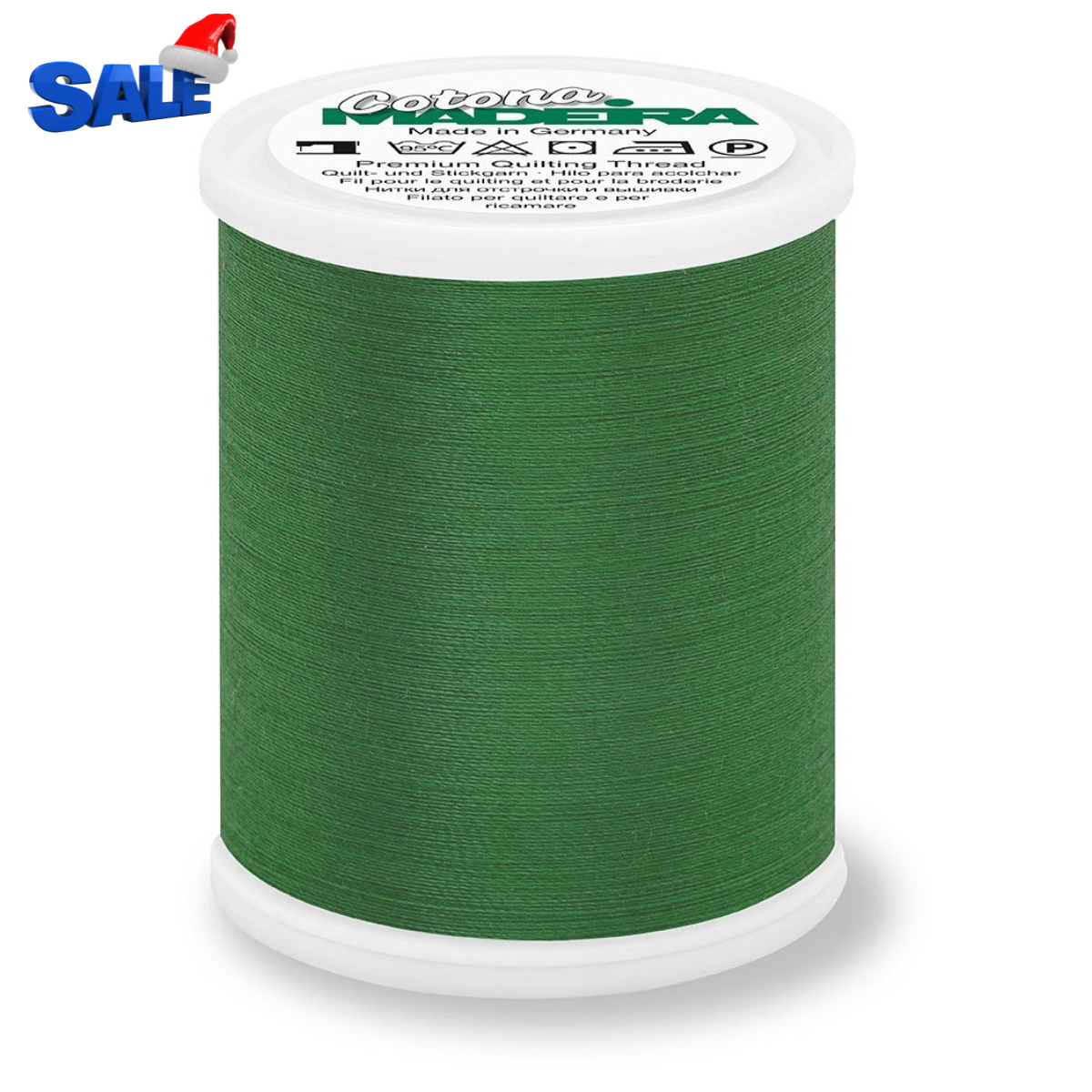Madeira Cotona 50 WT Quilting & Sewing Thread- 1100yd - 779 Pine Green