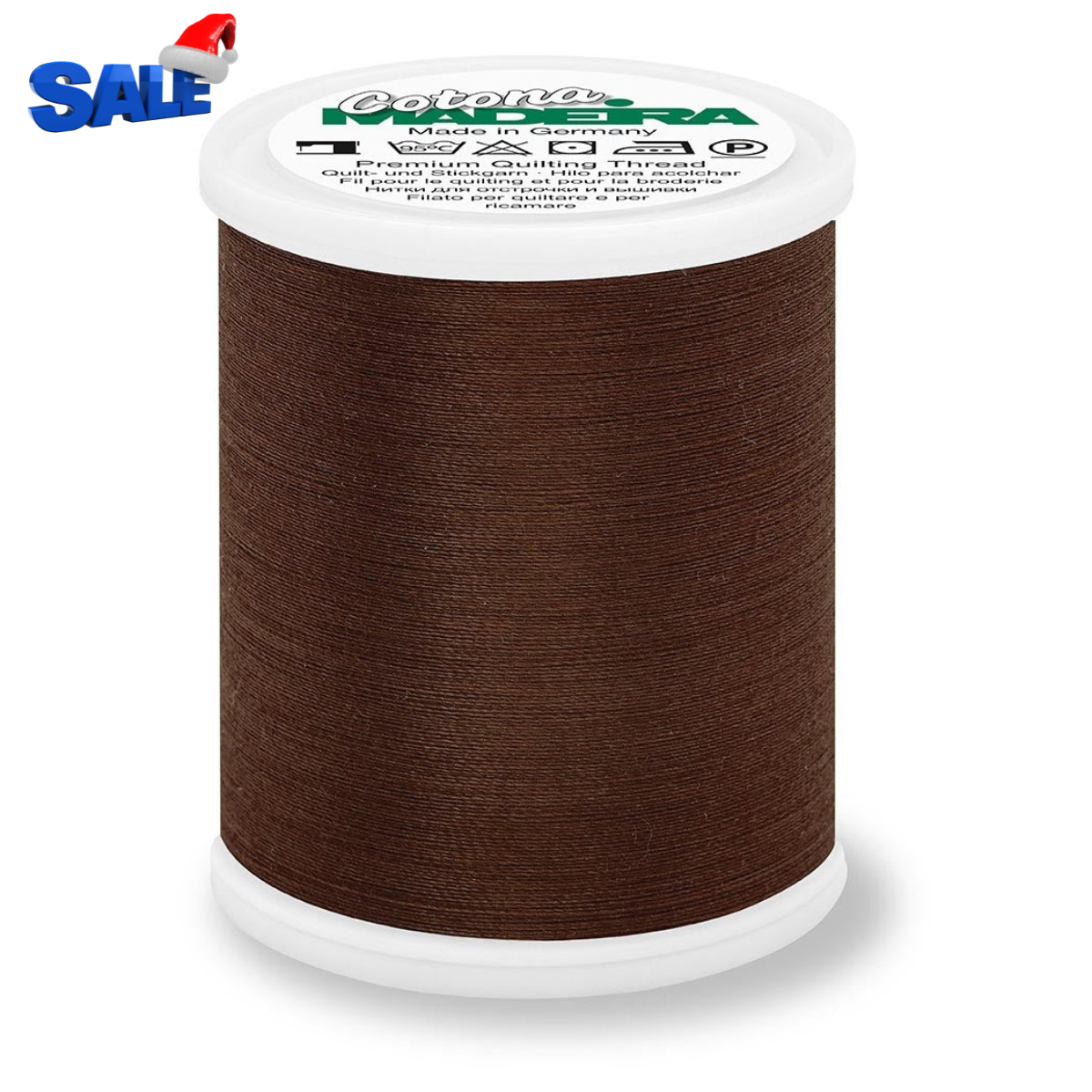 Madeira Cotona 50 WT Quilting & Sewing Thread- 1100yd - 790 Espresso