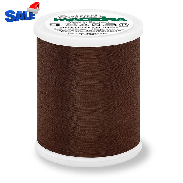 Madeira Cotona 50 WT Quilting & Sewing Thread- 1100yd - 790 Espresso