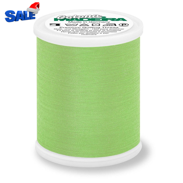 Madeira Cotona 50 WT Quilting & Sewing Thread- 1100yd - 712 Celery Green