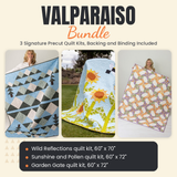 Valparaiso Bundle - Wild Reflections, Sunshine and Pollen and Garden Gate quilts - photo 1 of 19 - The Fabric Hut