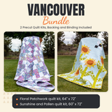 Vancouver Bundle - Floral Patchwork and Sunshine and Pollen quilts - photo 1 of 13 - The Fabric Hut