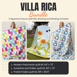 Villa Rica Bundle - Modern Patchwork, Sunshine and Pollen and Prairie Posies quilts - photo 1 of 19 - The Fabric Hut