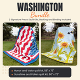 Washington Bundle - Honor and Valor and Sunshine and Pollen quilts - photo 1 of 13 - The Fabric Hut