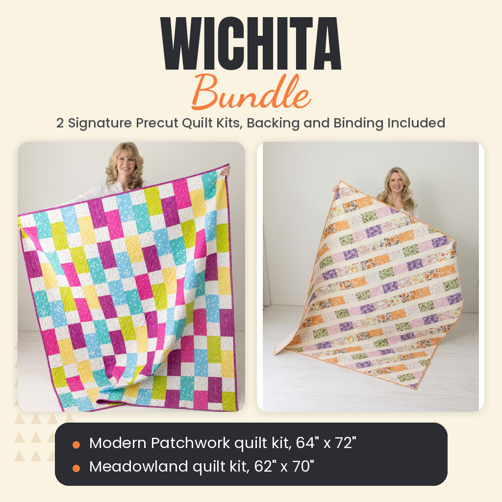 Wichita Bundle - Modern Patchwork and Meadowland quilts - photo 1 of 13 - The Fabric Hut