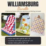 Williamsburg Bundle - Honor and Valor, Sunshine and Pollen and Garden Gate quilts - photo 1 of 19 - The Fabric Hut