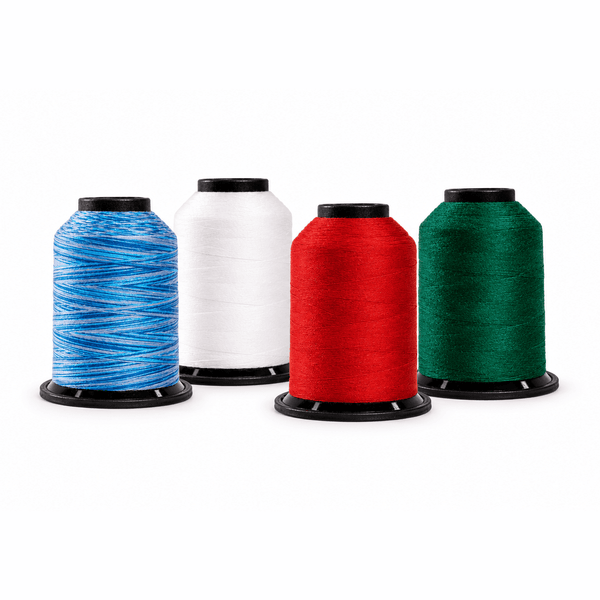 Finesse Classic Quilting Thread Bundle - Winter Holiday - 4 x 1100 Yards - The Fabric Hut