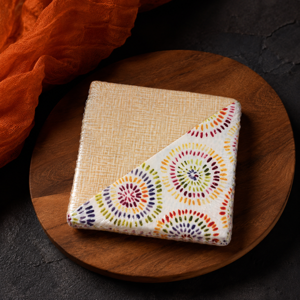 Meadowlands charm pack, 56 precut 5 inch squares from the Flourish collection by FIGO Fabrics