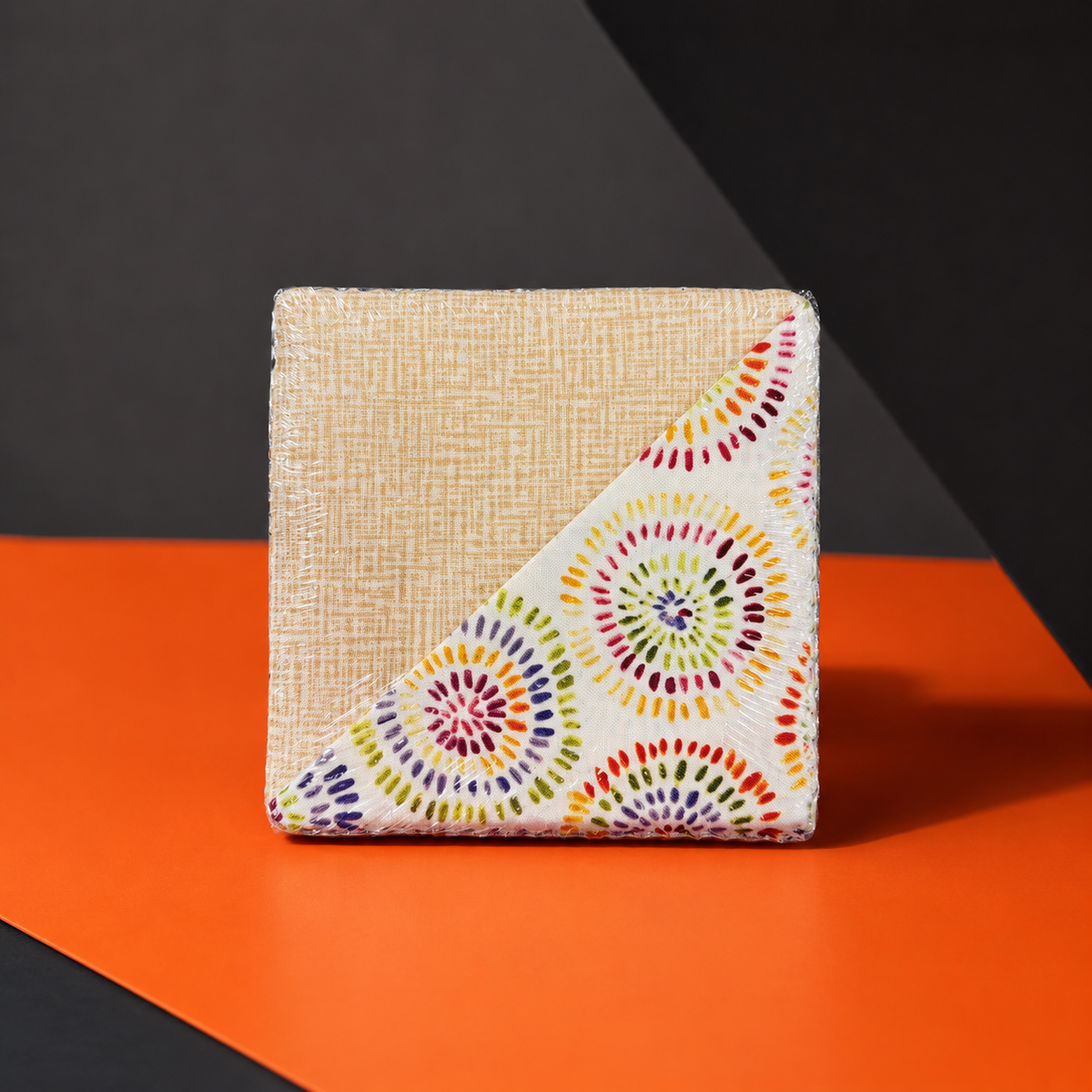 Meadowlands charm pack, 56 precut 5 inch squares from the Flourish collection by FIGO Fabrics