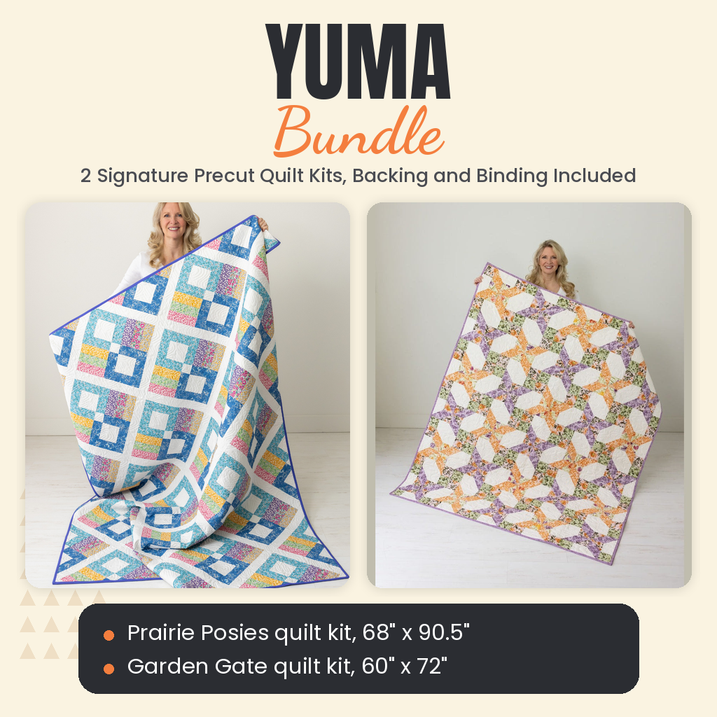 Yuma Bundle - Prairie Posies and Garden Gate quilts - photo 1 of 13 - The Fabric Hut