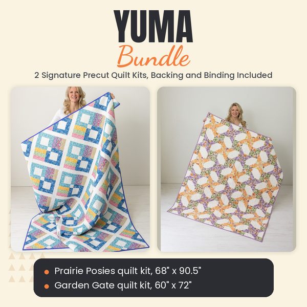 Yuma Bundle - Prairie Posies and Garden Gate quilts - photo 1 of 13 - The Fabric Hut