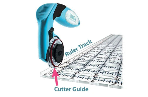TrueCut® 6.5" x 12.5" Rectangle Quilting Ruler