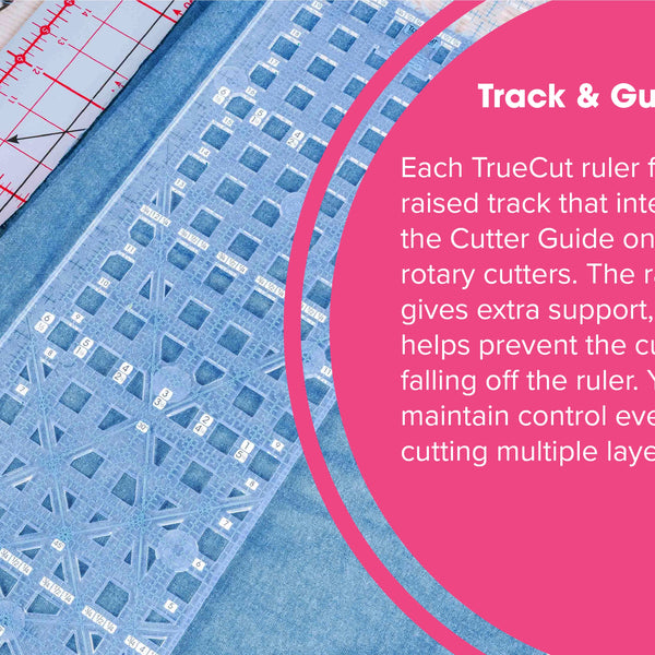 TrueCut® 6.5" x 12.5" Rectangle Quilting Ruler