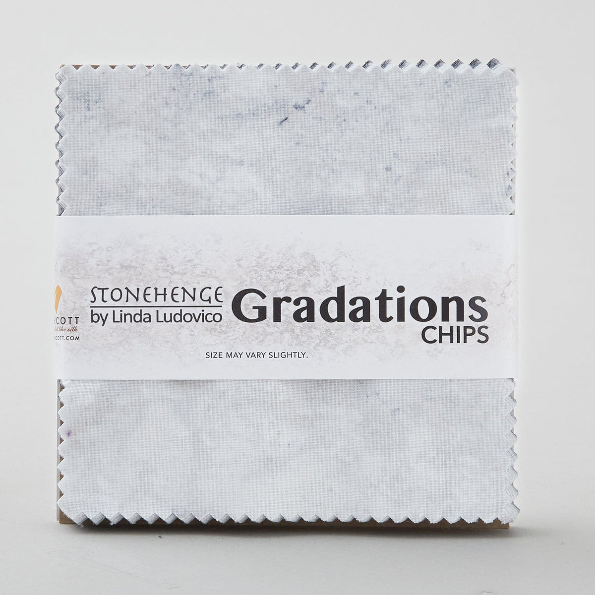 Charm Pack 42pcs - 5" Square Precuts - Graphite - Stonehenge Gradations II by Northcott - photo 3 of 4 - The Fabric Hut