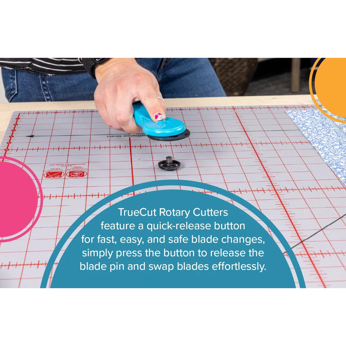 Straight Cutter 45mm (Quick Release)