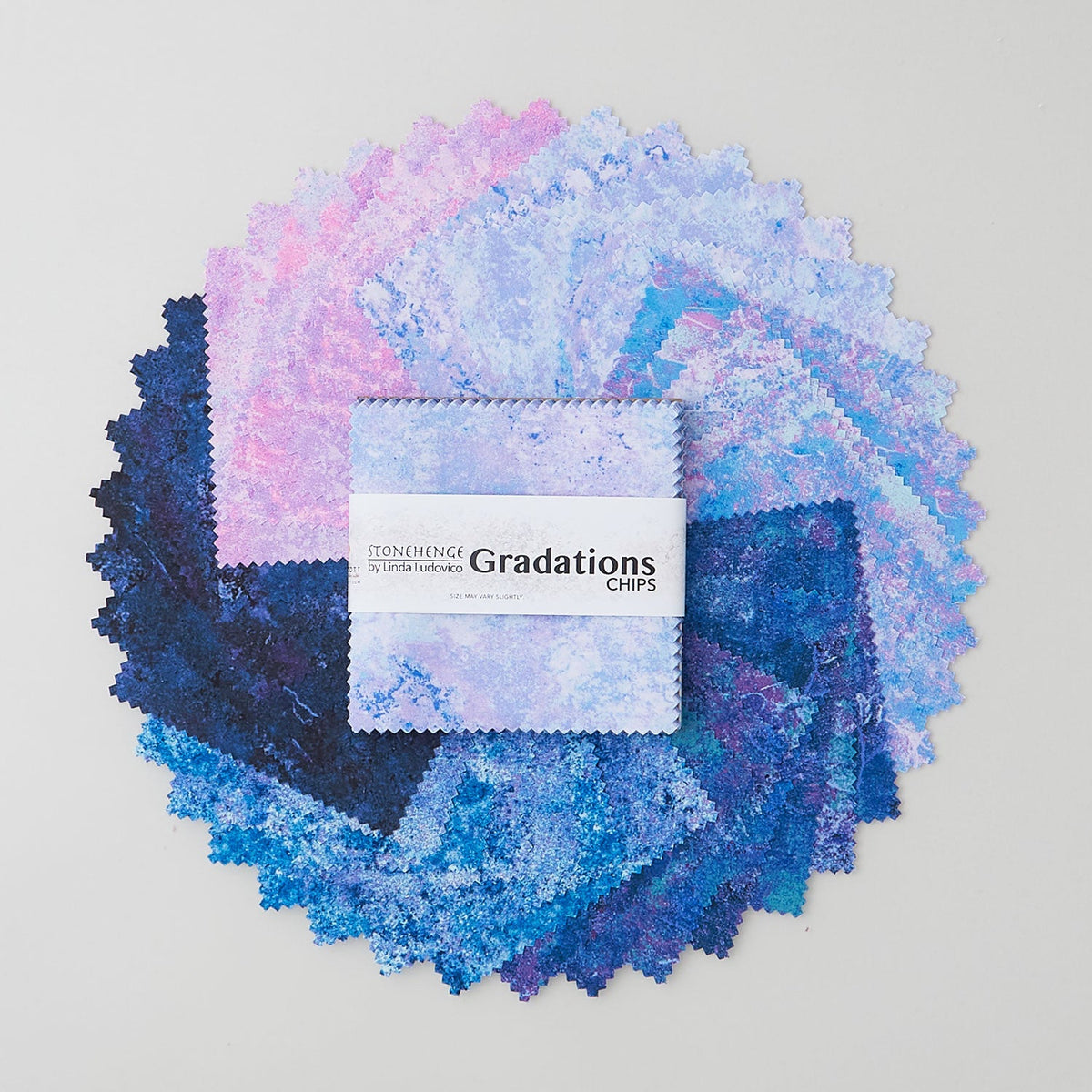 Charm Pack 42pcs - 5" Square Precuts - Twilight - Stonehenge Gradations II by Northcott - The Fabric Hut