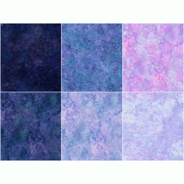 Charm Pack 42pcs - 5" Square Precuts - Twilight - Stonehenge Gradations II by Northcott - photo 4 of 4 - The Fabric Hut