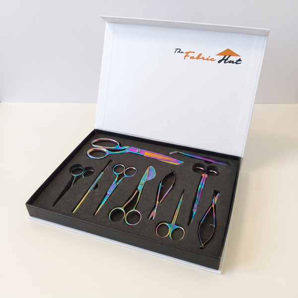 Sewing and Quilting Tool Set, 10 Piece, Titanium Coated