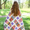Floral Harmony Pre-Cut Quilt Kit - Complete Fabric Set, Beginner-Friendly, 59x69 Inches