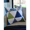 Whispering Pines Quilt-Set, Stoffmuster, Bindung und Rückseite inklusive, alles vorgeschnitten, 64 x 77 Zoll, einfache Dreiecksdecke, bereit zum Nähen für Anfänger