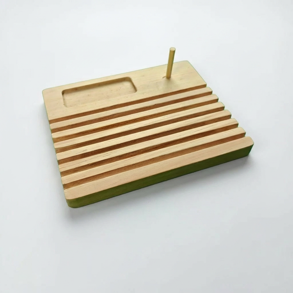 Quilting Ruler Stand Organizer with Spool Holder - Small
