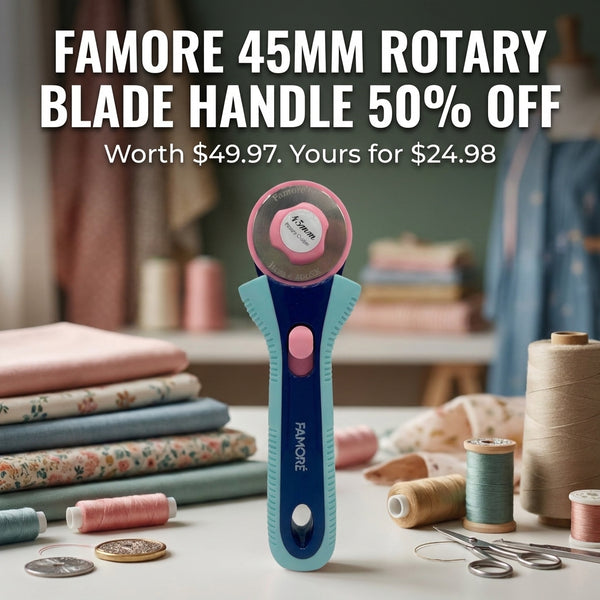 Famore 45mm Rotary Blade Handle