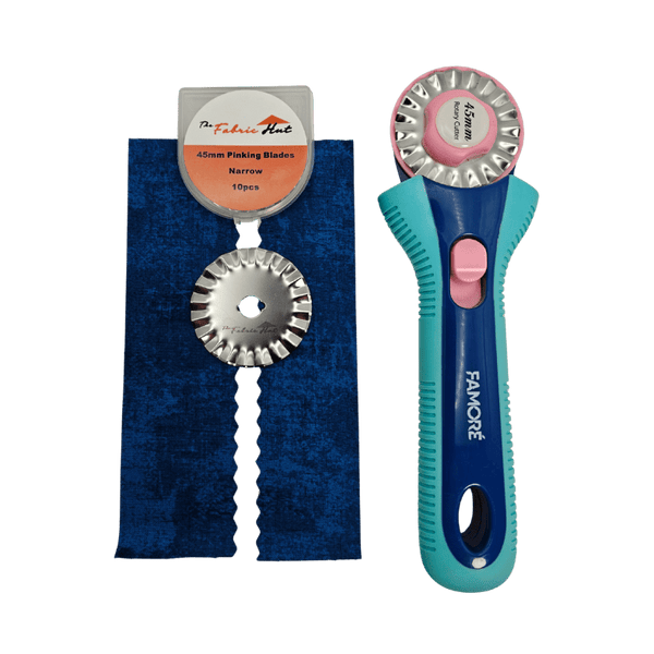 Pinking Blade - Narrow - 45mm Rotary Blade - Pack of 10