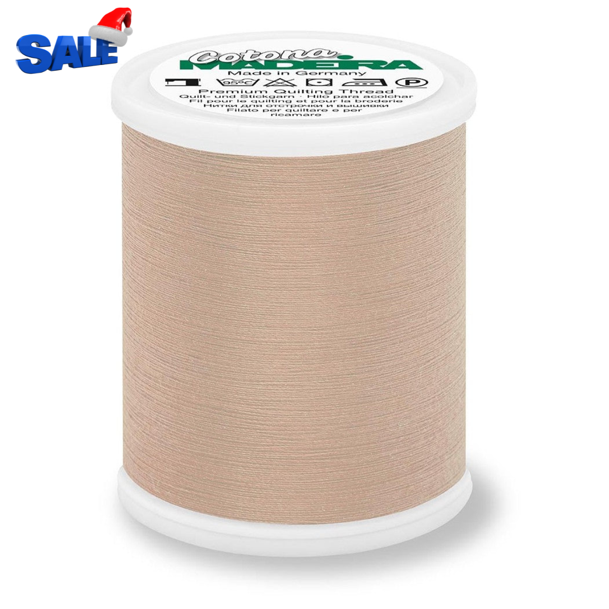 Madeira Cotona 50 WT Quilting & Sewing Thread- 1100yd - 659 Tan