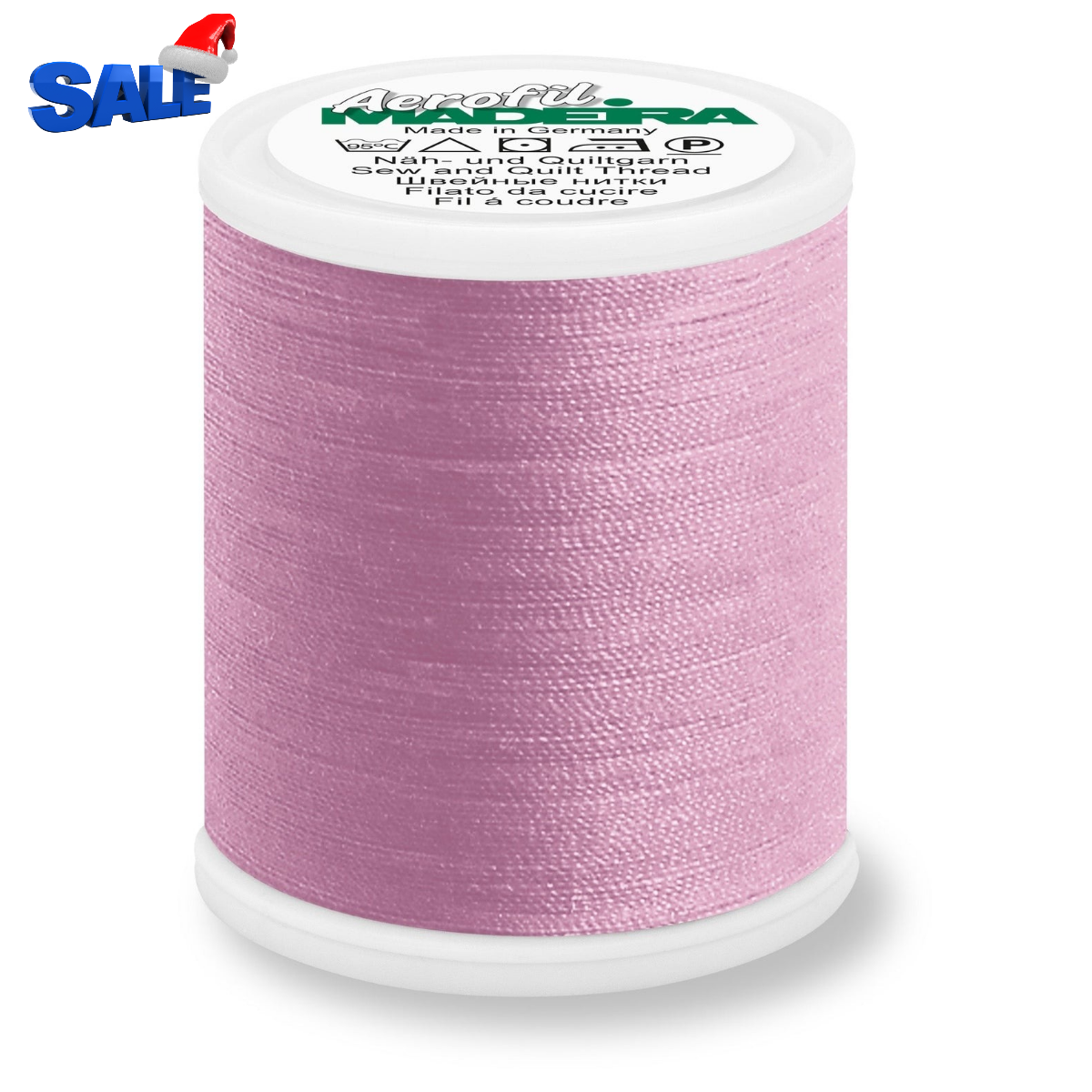 Madeira Aerofil 120 Polyester Quilting & Sewing 40WT Thread - 1100 Yards- 9160 Pink