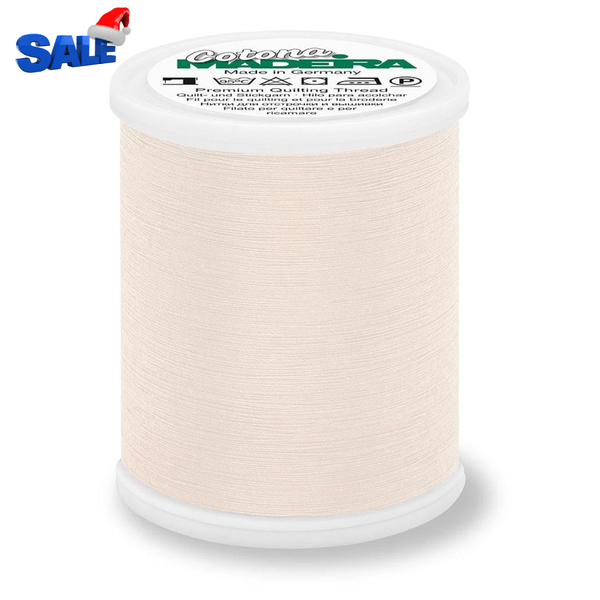 Madeira Cotona 50 WT Quilting & Sewing Thread- 1100yd - 504 Ecru