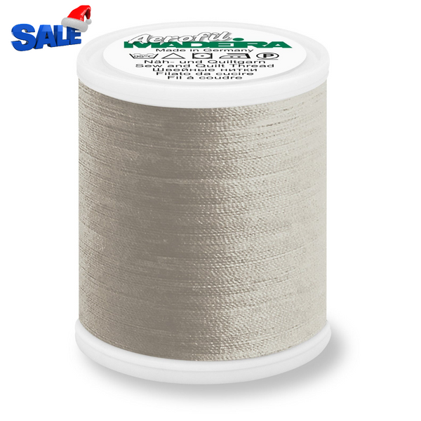 Madeira Aerofil 120 Polyester Quilting & Sewing 40WT Thread - 1100 Yards- 8600 Tan