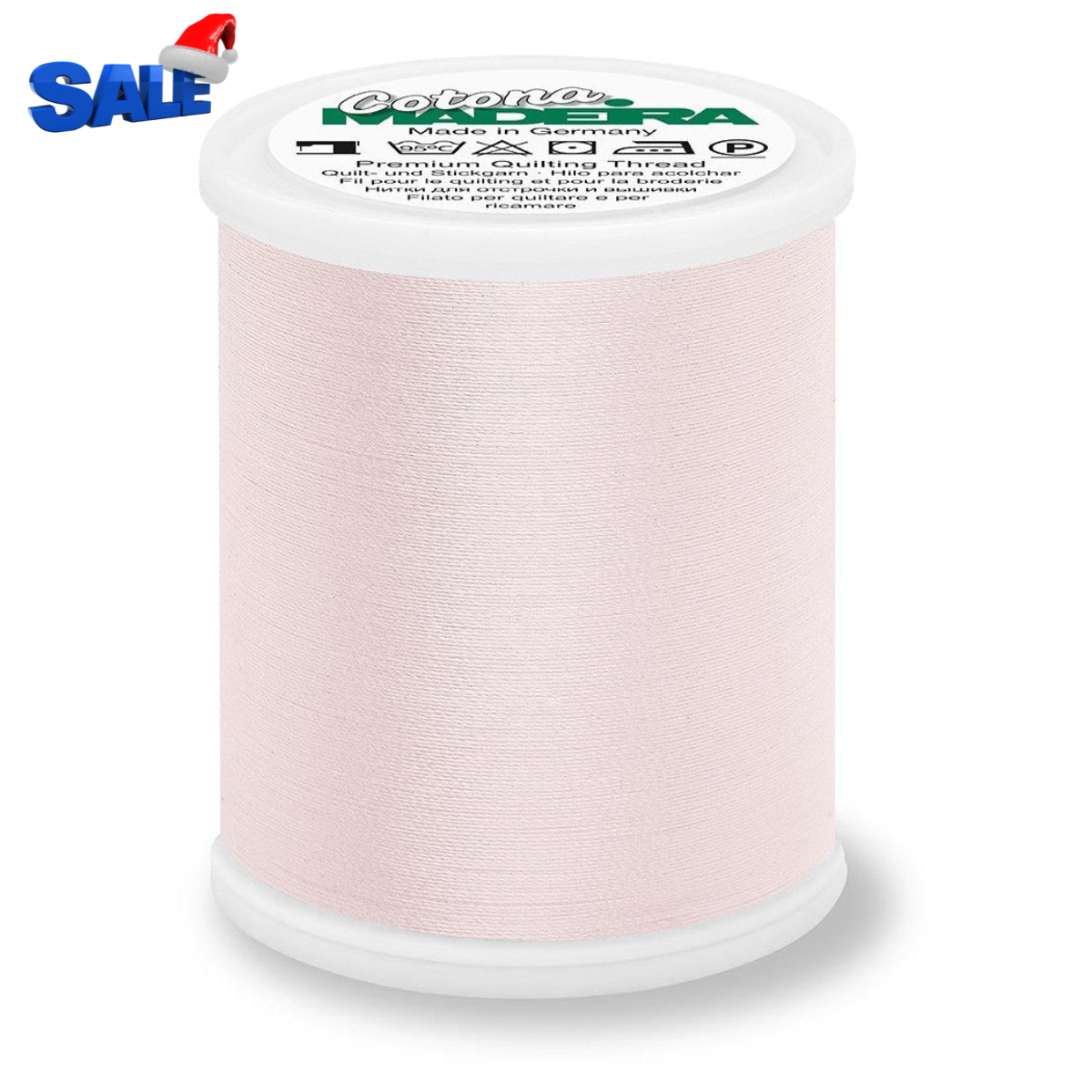 Madeira Cotona 50 WT Quilting & Sewing Thread- 1100yd - 591 Baby Pink