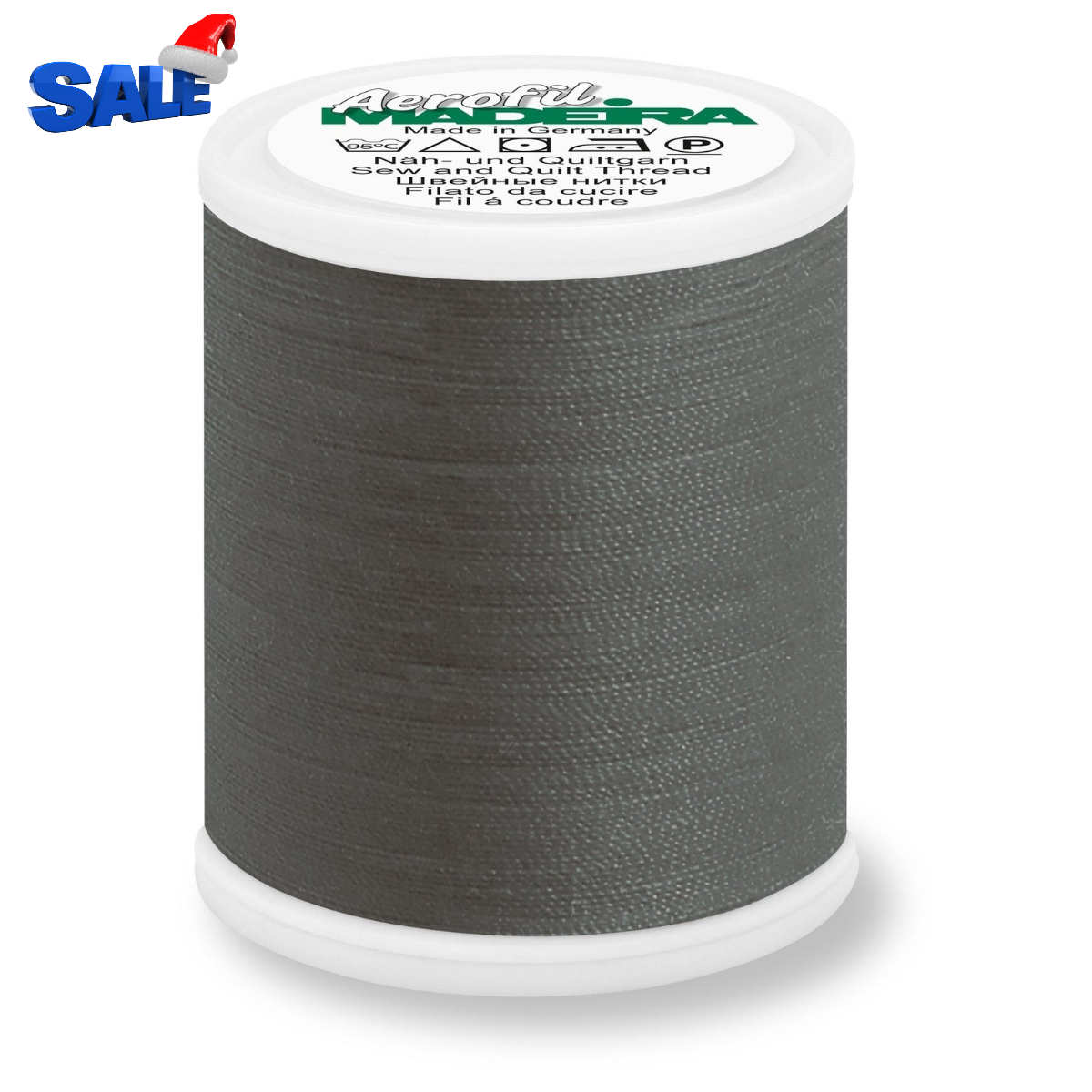Madeira Aerofil 120 Polyester Quilting & Sewing 40WT Thread - 1100 Yards- 8111 Carbon